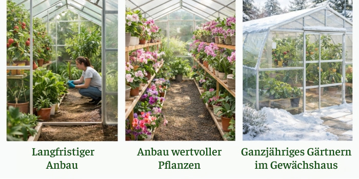 Hochleistungs-Gewächshaus