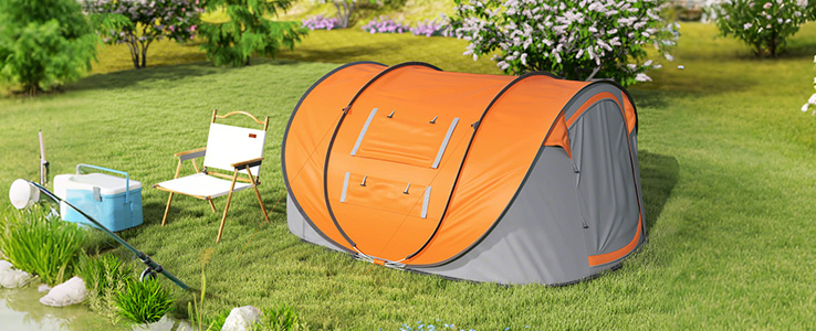 Schnell-Aufbau-Zelt