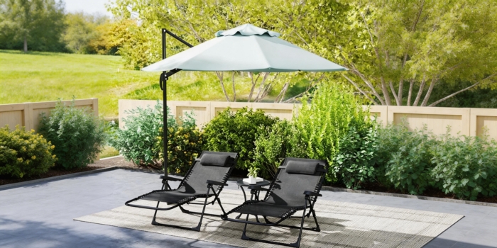 Klappbare Sonnenliege