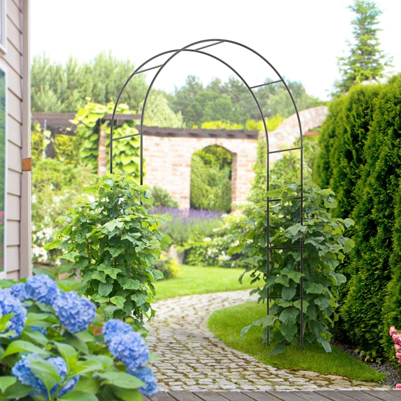 Rosenbogen
Setzen Sie Akzente mit besonderen Dekoelementen: Ein stilvoller Gartenbrunnen oder ein eleganter Rosenbogen verleihen Ihrem Außenbereich Charakter und machen Ihre Gartenparty zu einem unvergesslichen Erlebnis.