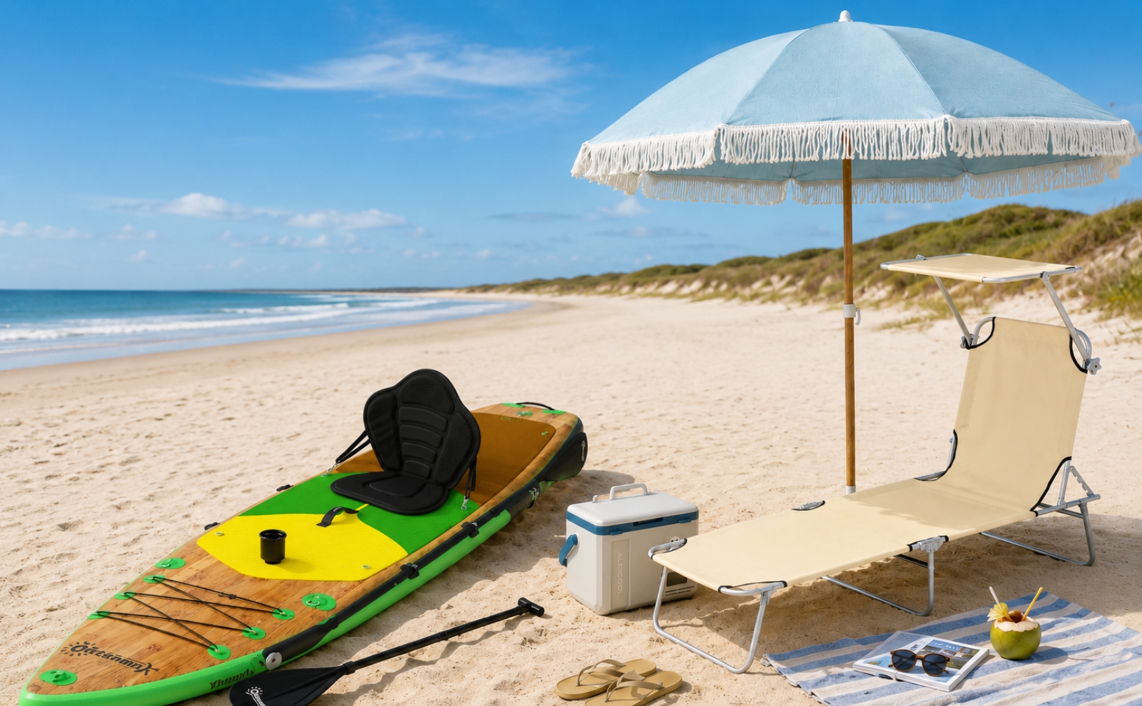 Sommer-Strand-Ausflugsset
