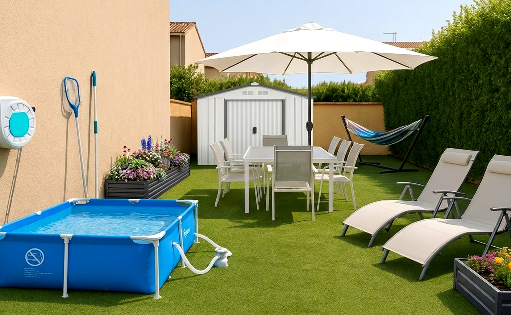 Ihr perfekter Garten für Sommertage