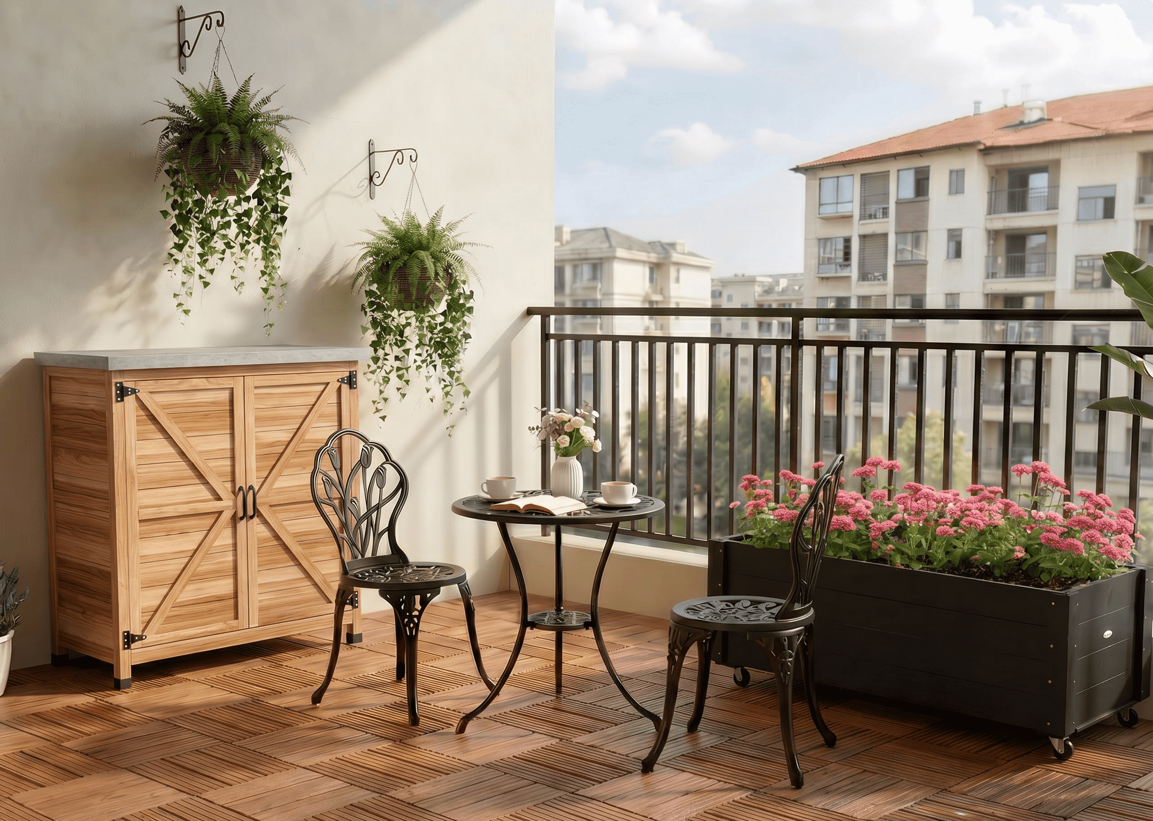 Urbaner Chic für Ihren Balkon