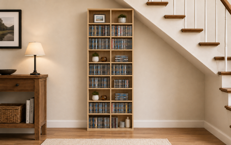 Offene Bücherregale