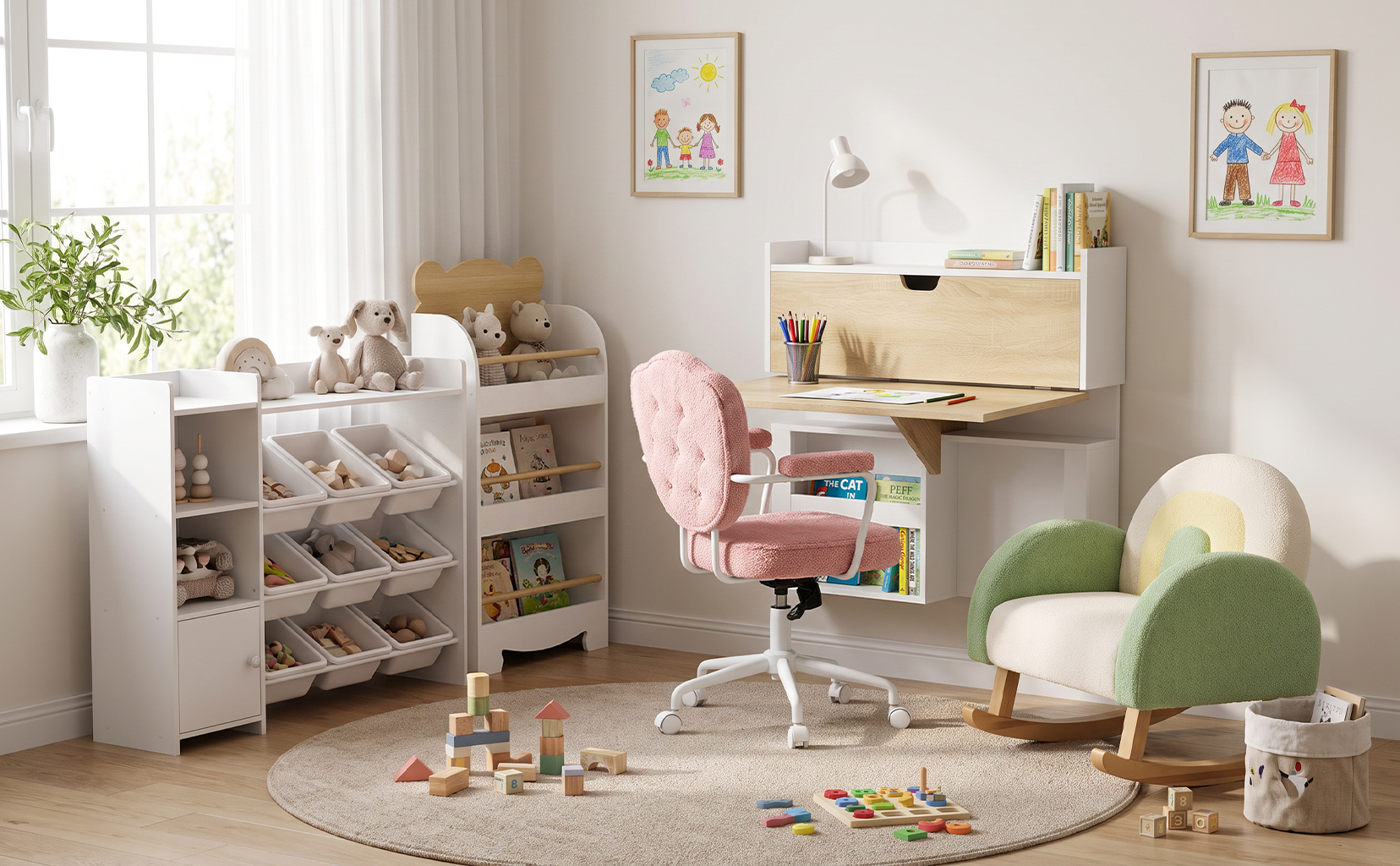 Eine kreative Ecke für kleine Köpfe