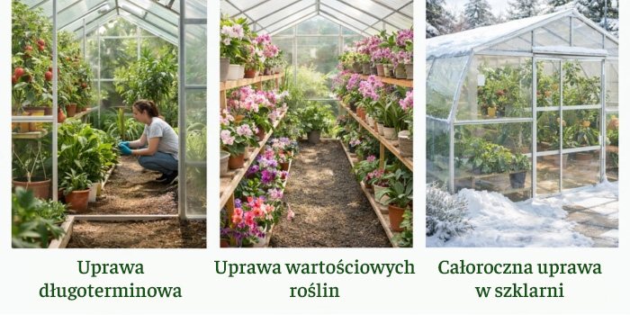 Szklarnia wzmocniona