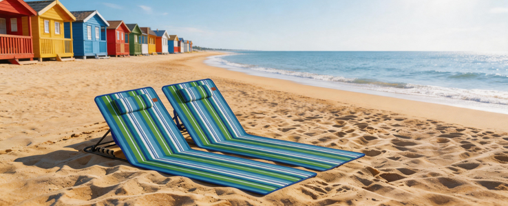 Krzesła plażowe – wygodna przerwa w każdym miejscu