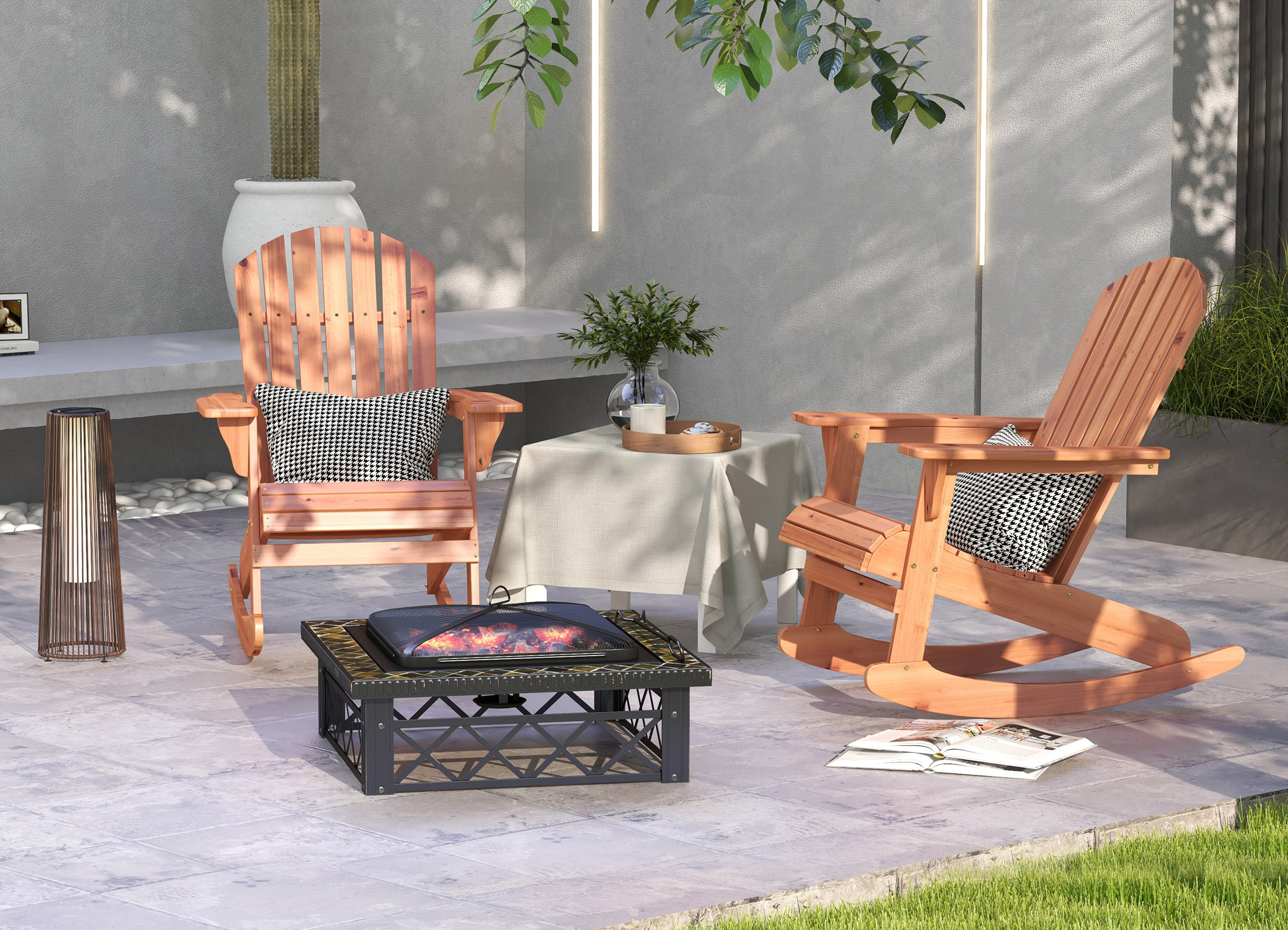 Lentegezelligheid: Een gezellige kampvuurbijeenkom