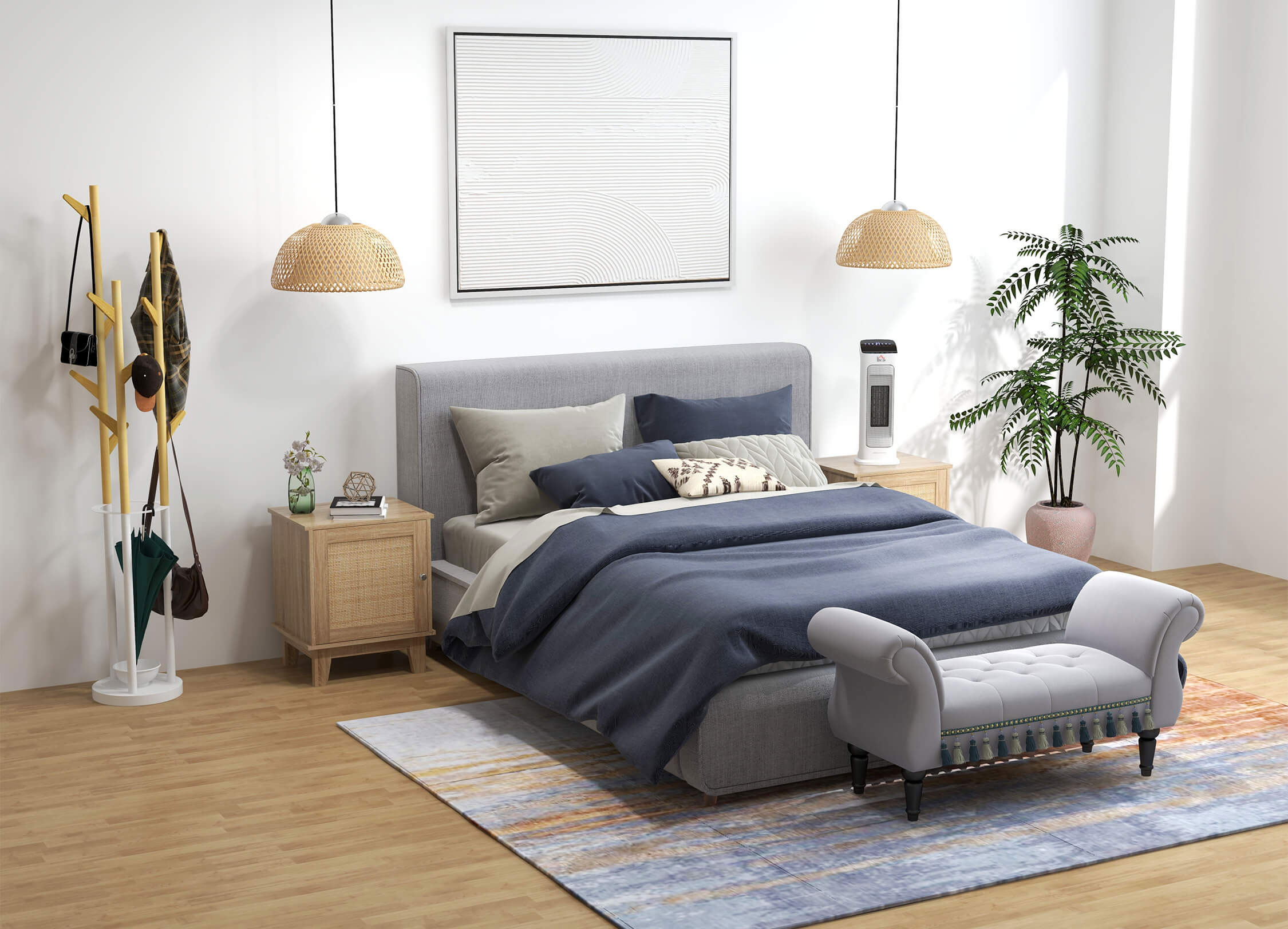 Slaapkamers om te ontspannen en op te laden