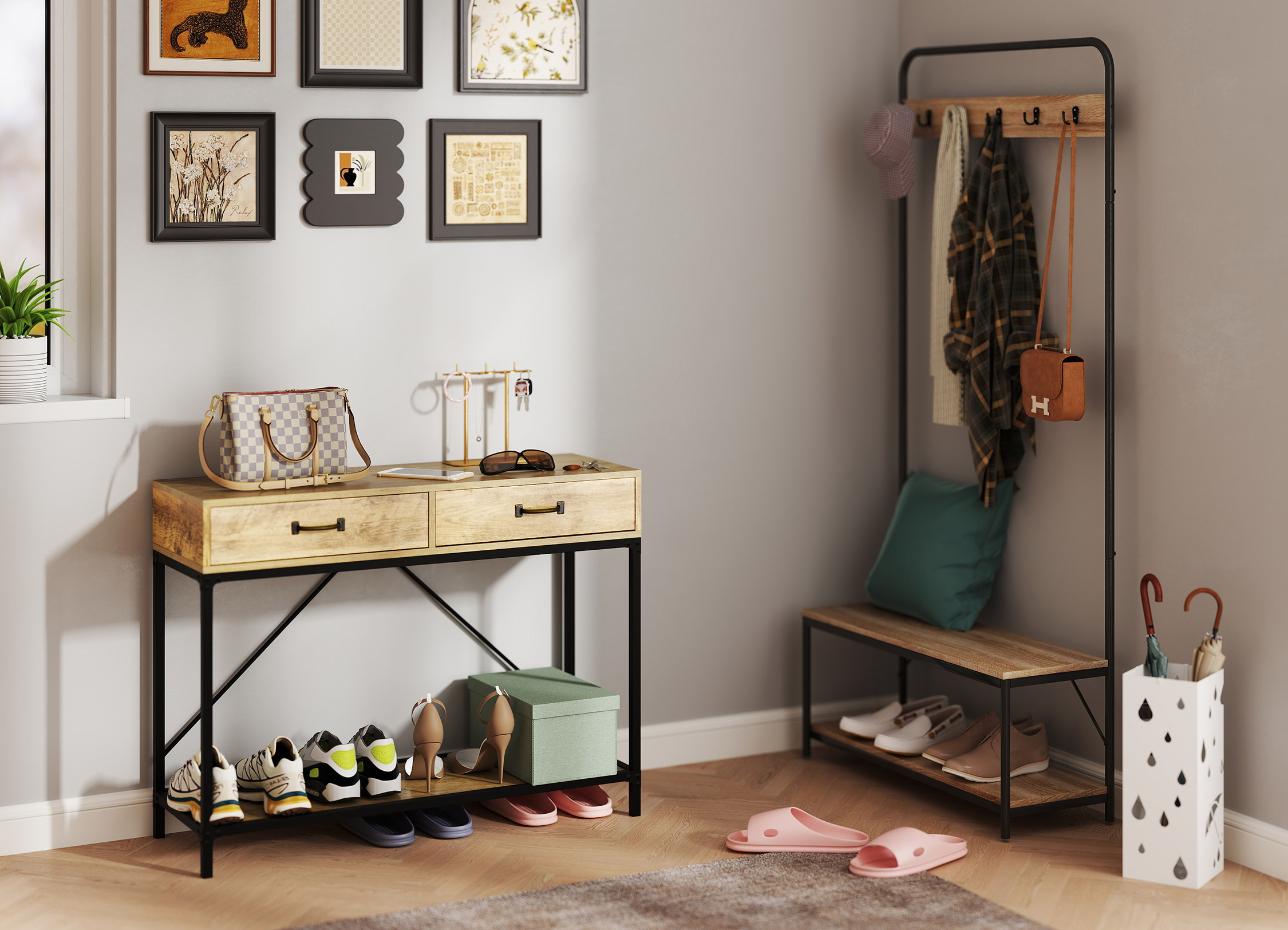 Creëer een handige Hal