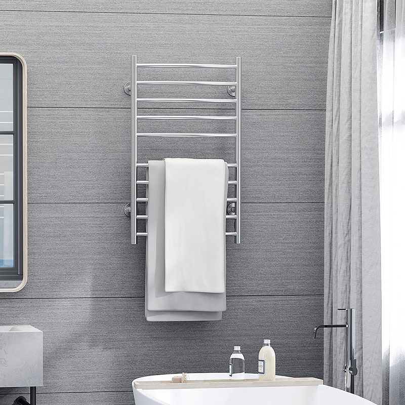 Handdoekradiator en handdoekenrek