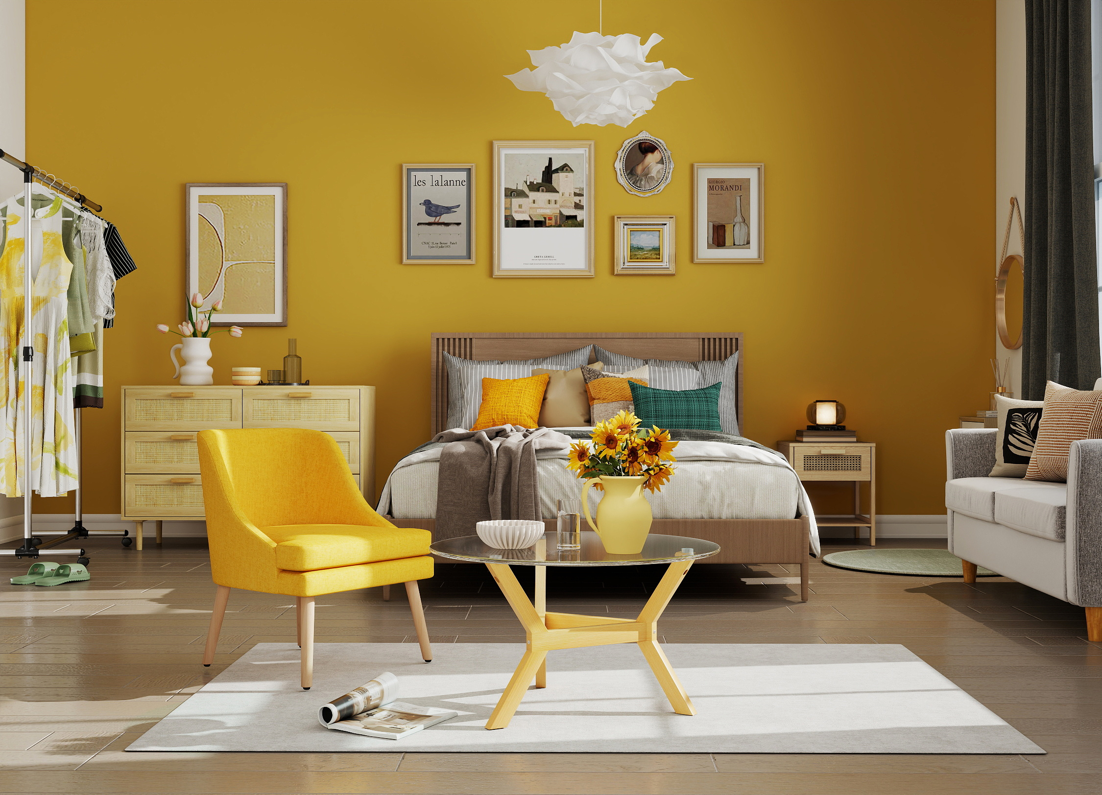 Word wakker met vreugdevolle stijl