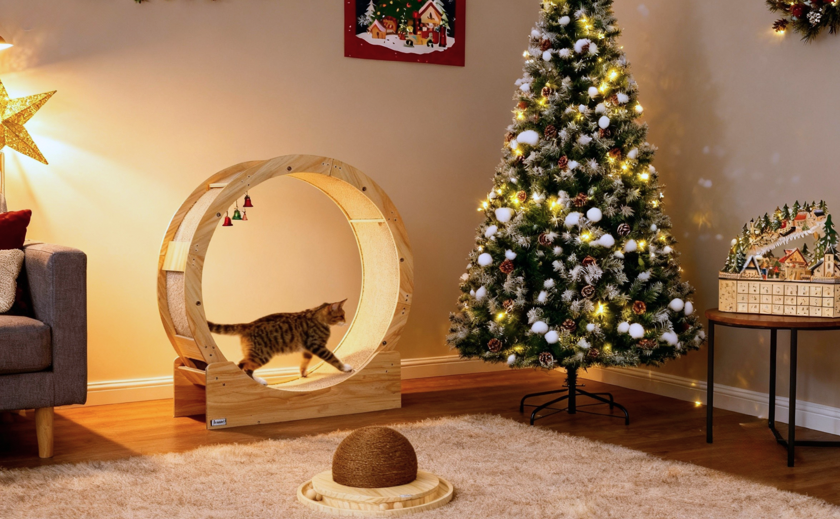 Feestelijke hoekmagie