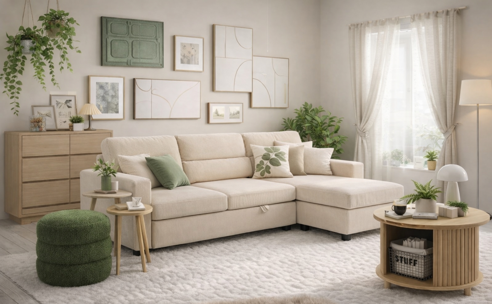 Kalme Comfort in Zachte Neutrale Tinten