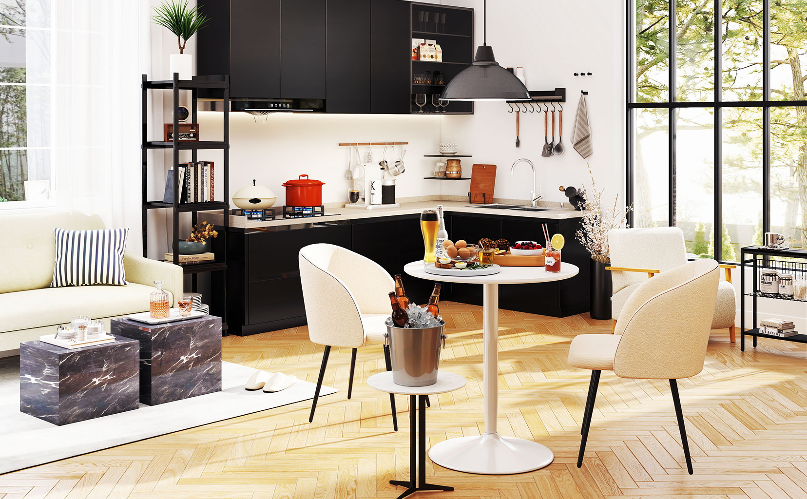 Modern wonen met een strakke rand