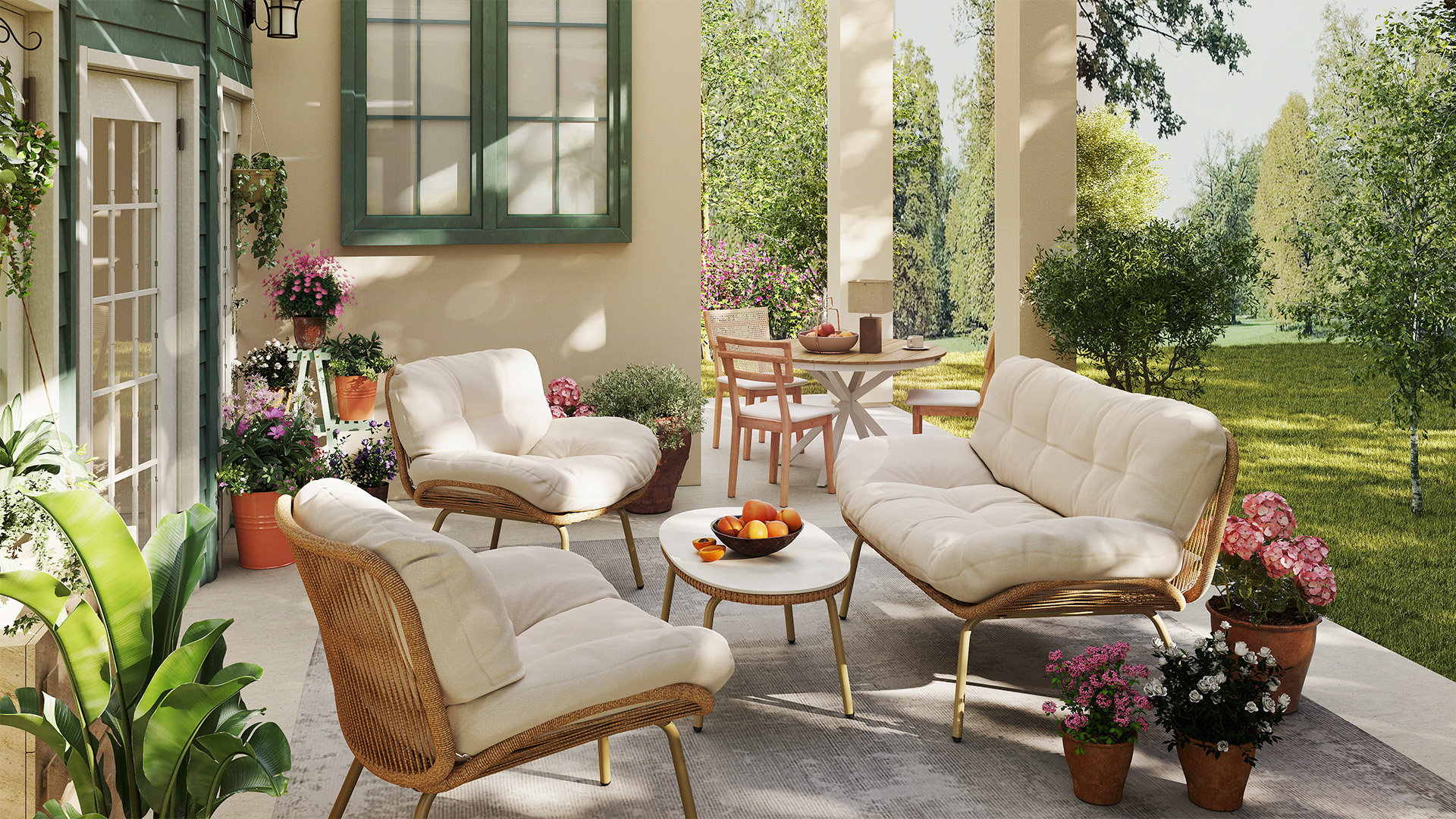 Modern Wonen, Al Fresco: Juw Zorgvuldig Samengeste