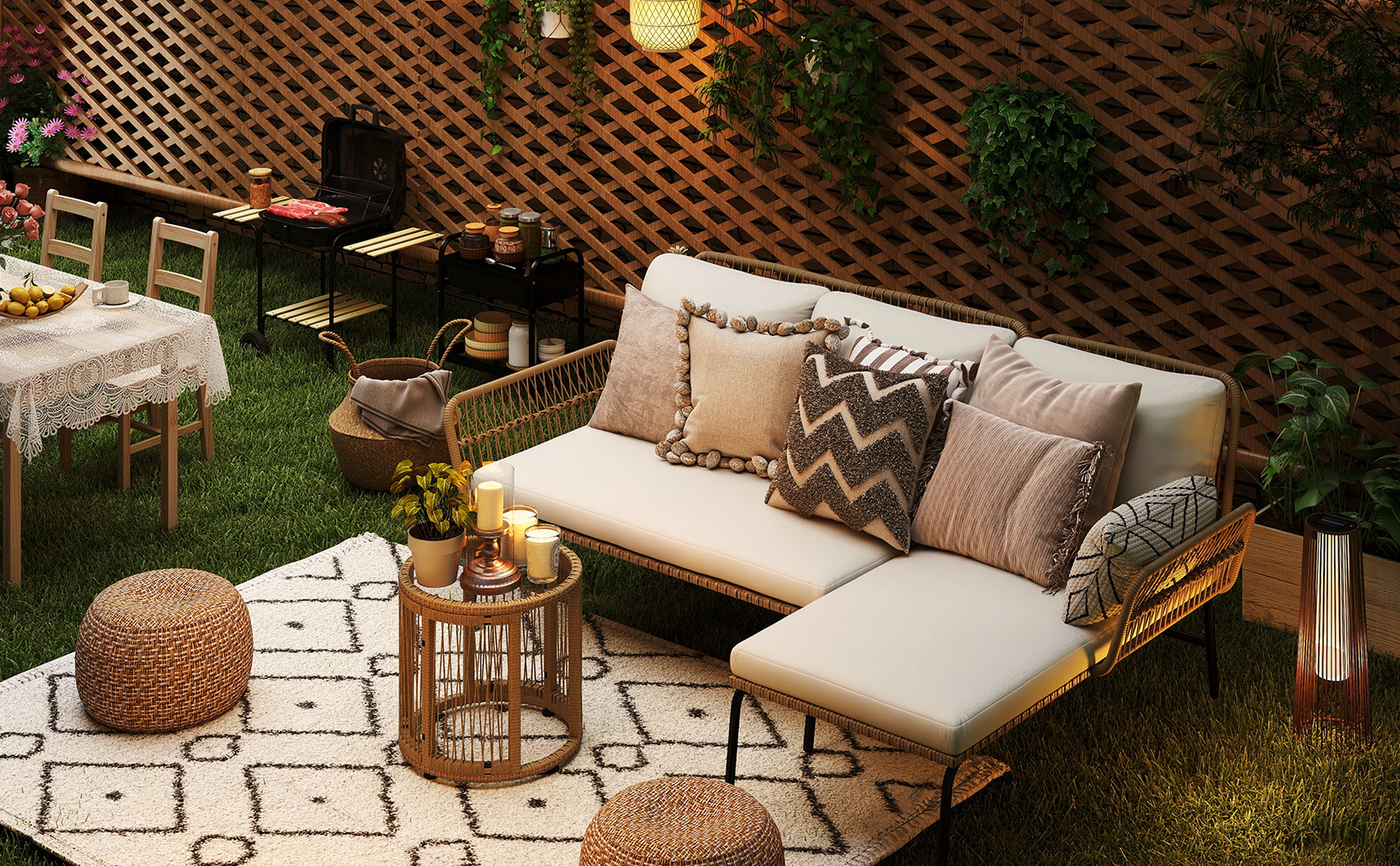 Gelaagd comfort voor tuinleven