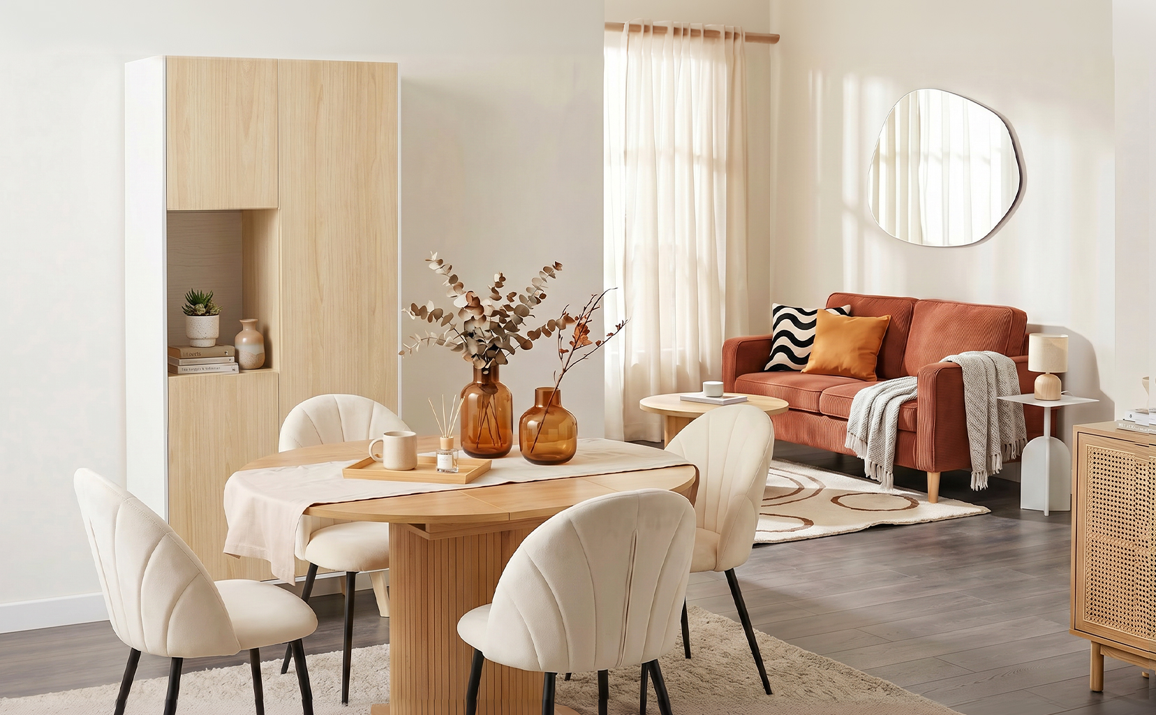 Warme tinten, rustig wonen