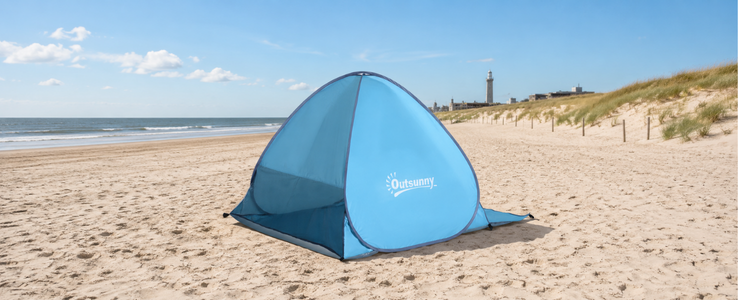 Strandtenten voor extra comfort en beschutting