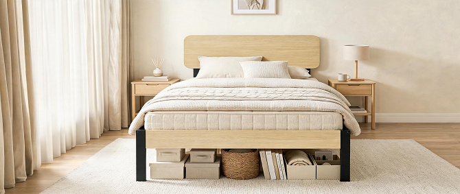 Meer ruimte rond je bed