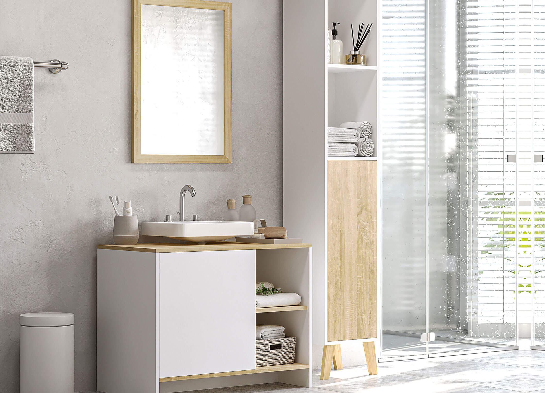 Il tuo bagno sempre organizzato