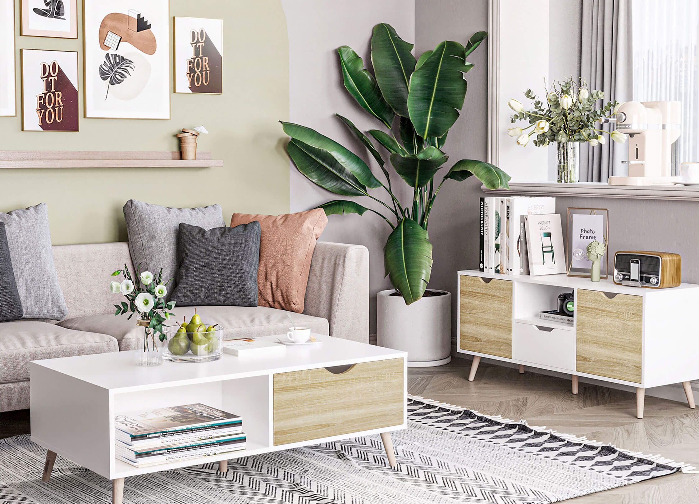 L'eleganza si accomoda in salotto