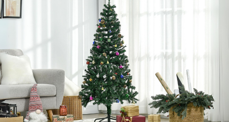 Alberi di Natale addobbati