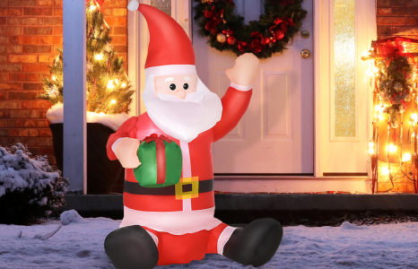 Babbo Natale gonfiabile