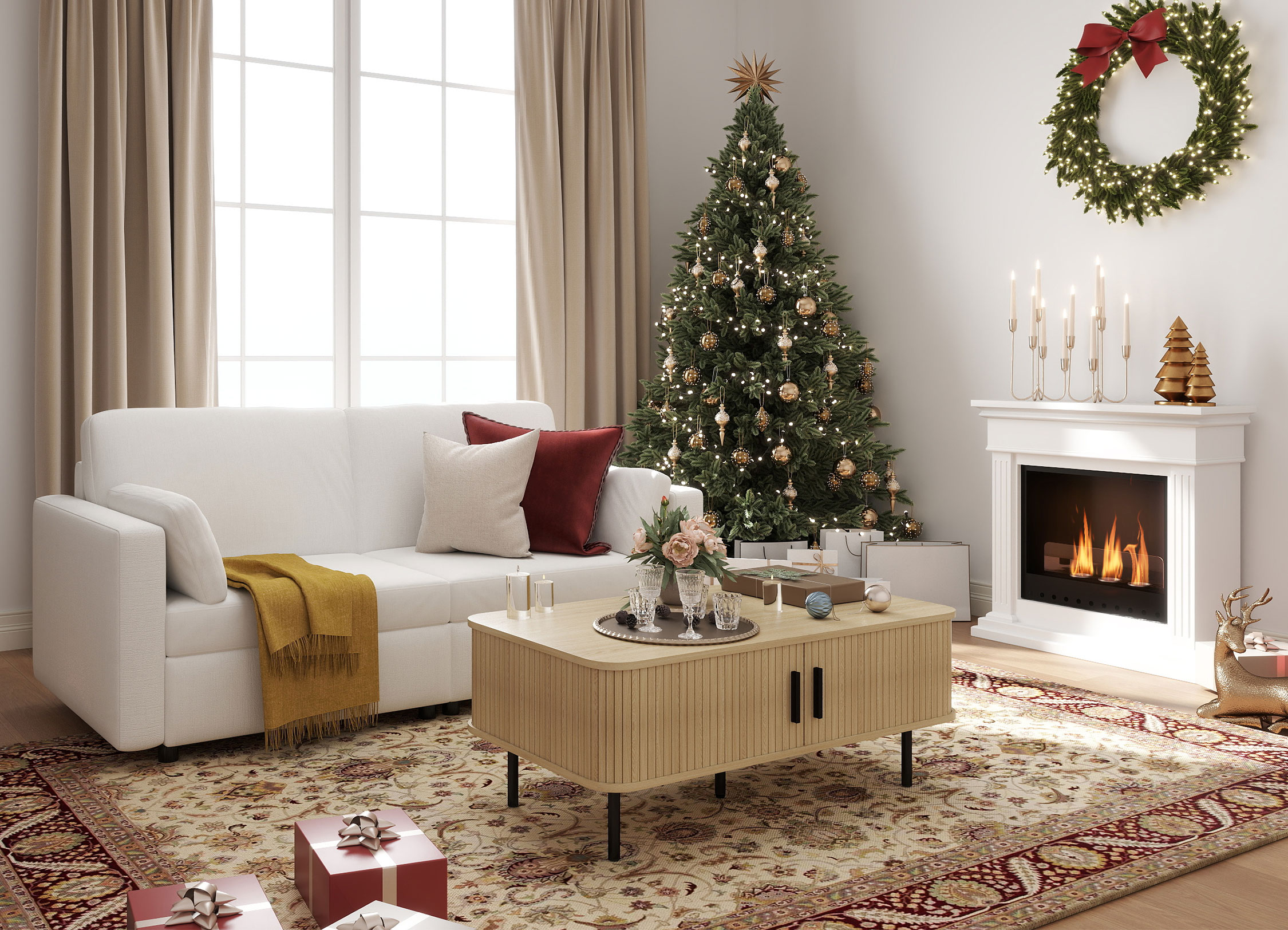 Un'atmosfera magica per le feste