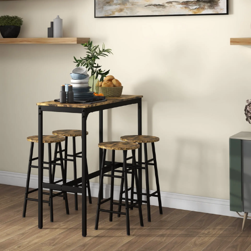 Set tavolo e sgabelli