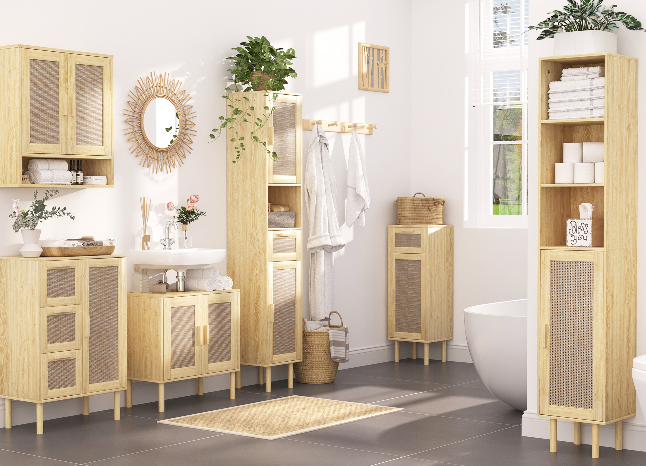 Più spazio per il tuo bagno