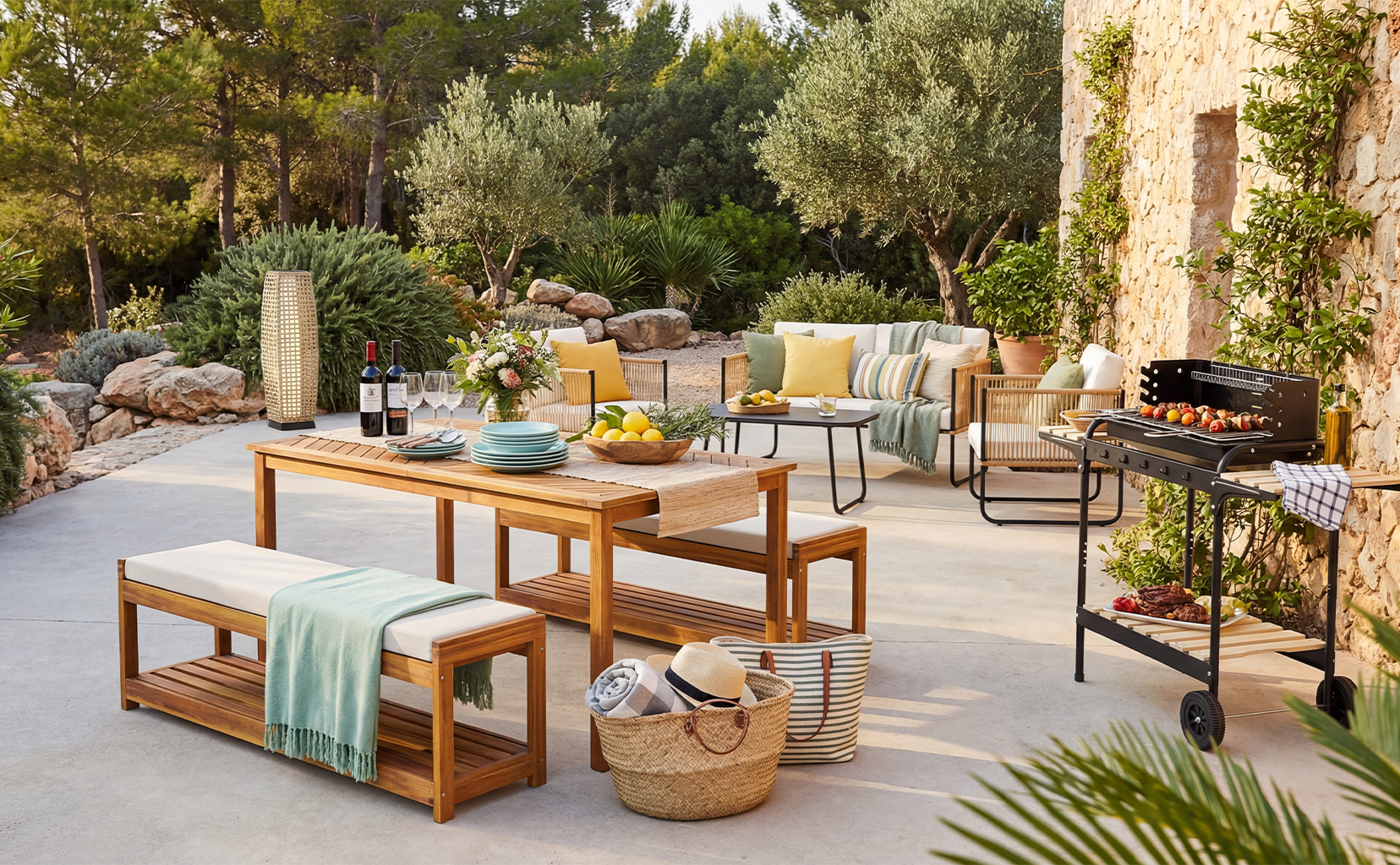 Il fascino discreto dell'arredo outdoor