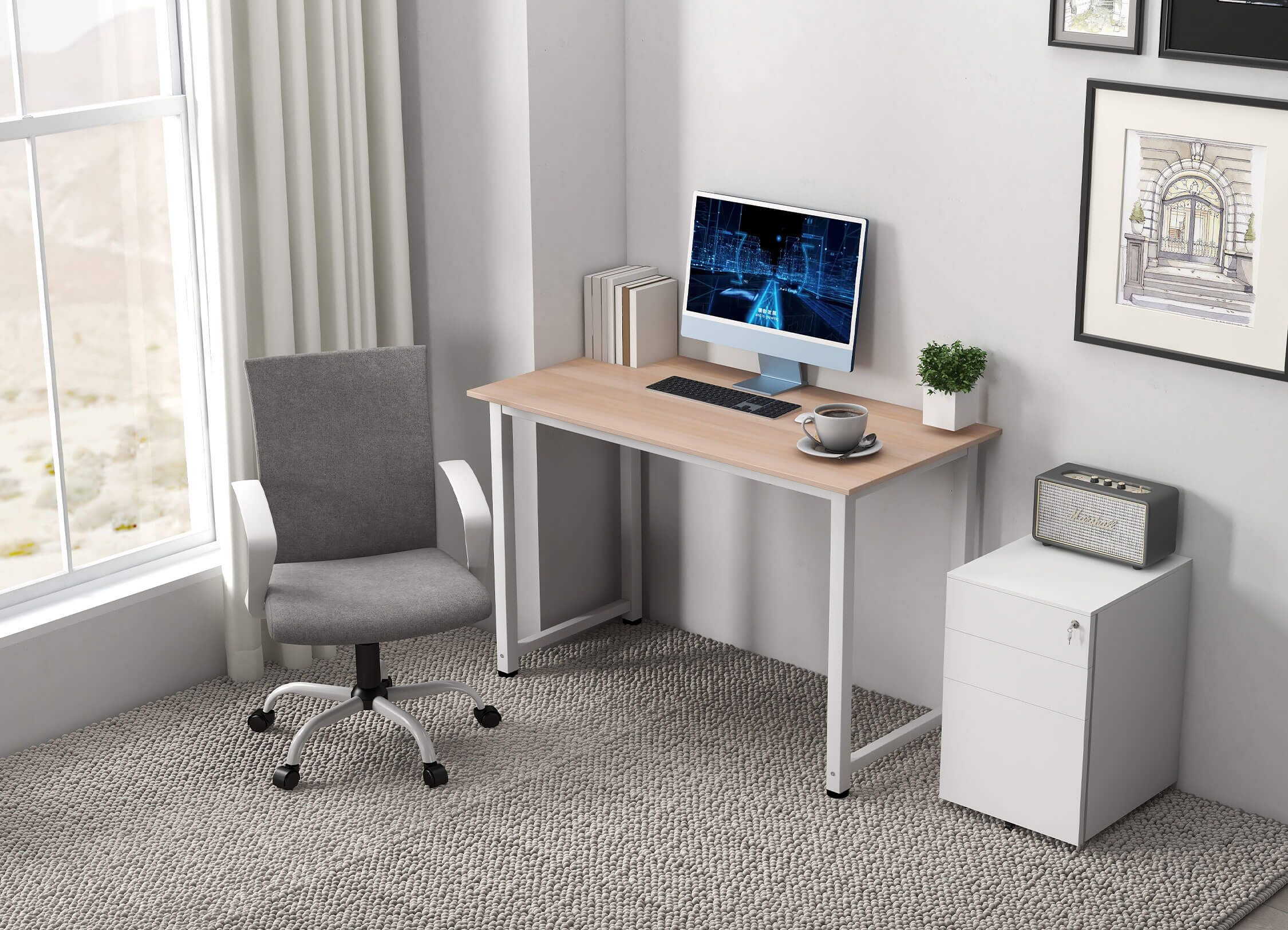 Créez un bureau à domicile astucieux