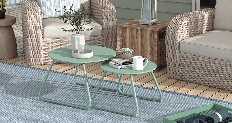 Des tables modulables et élégantes