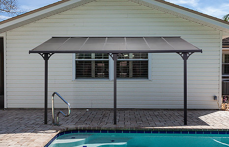 Pergola de jardin élégante