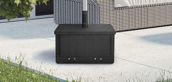 Base de parasol polyvalente 3 en 1