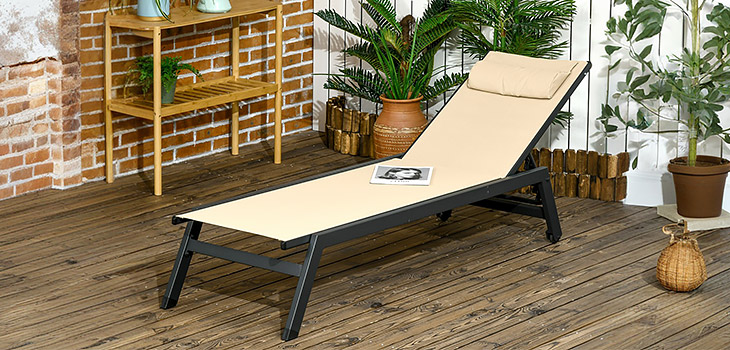 Déplacement sans effort : Les meilleures chaises longues mobiles pour l'extérieur