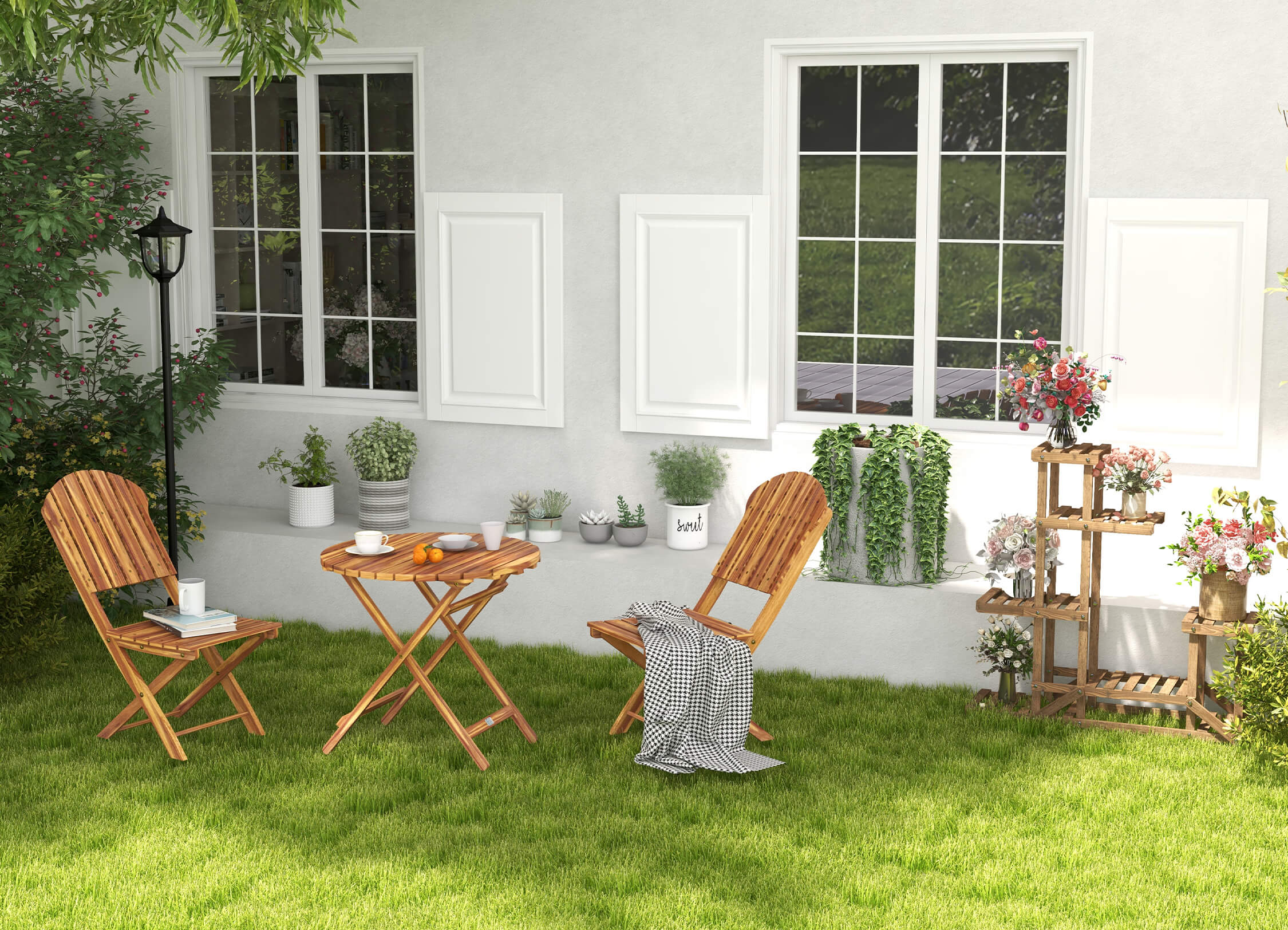 Un coin de jardin charmant