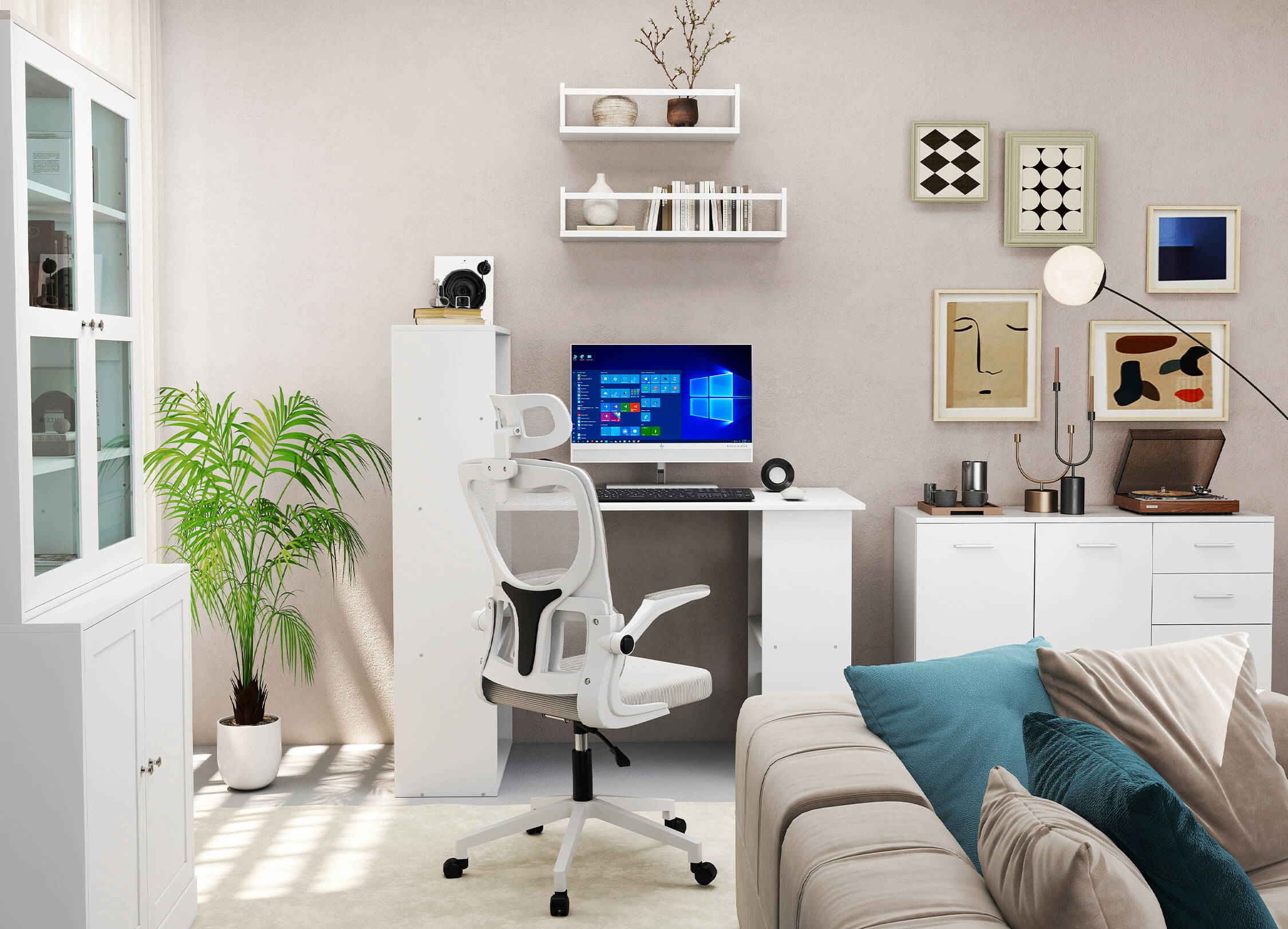 Espace de travail moderne et inspirant