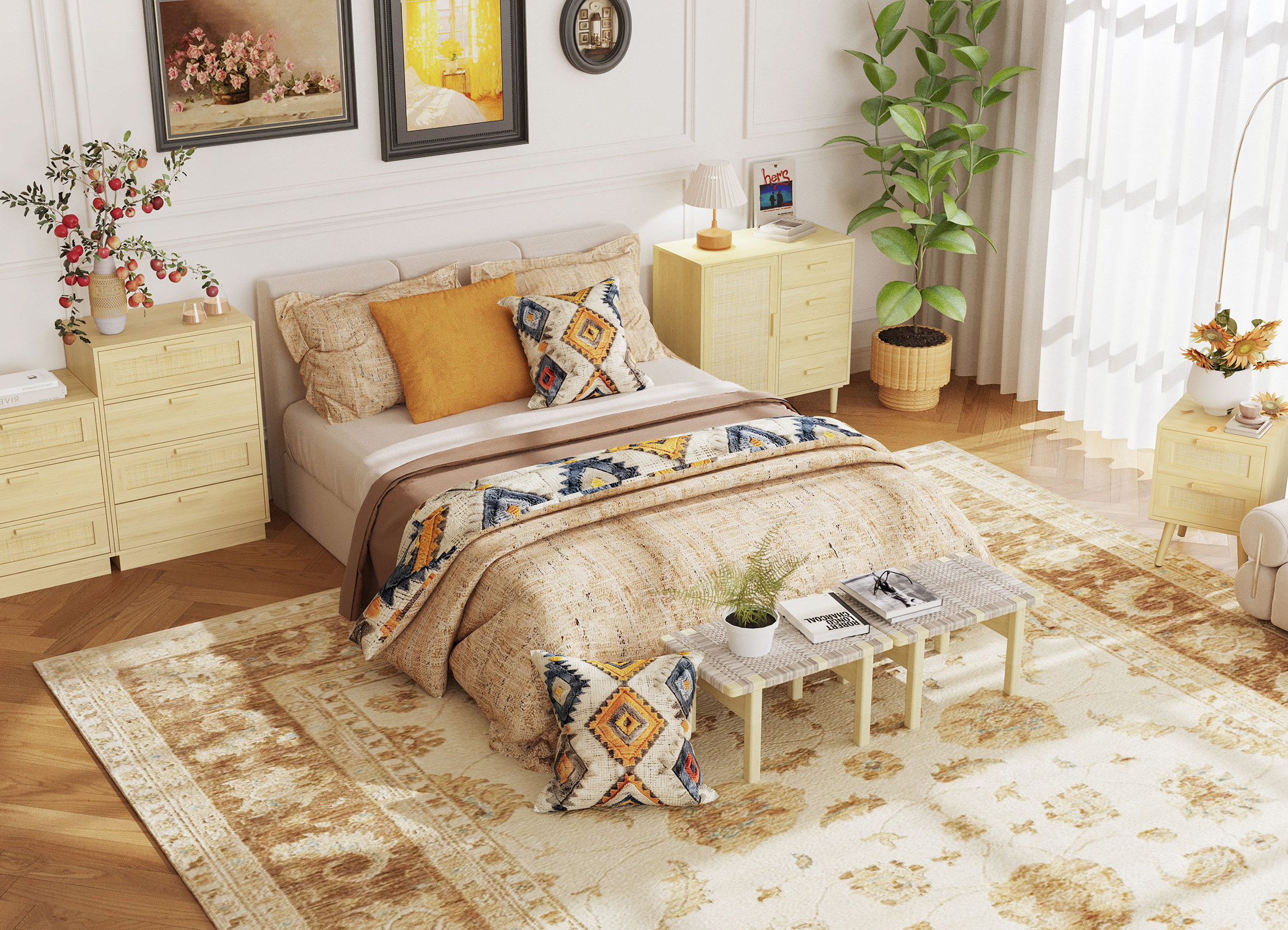 Élégance et confort chaleureux