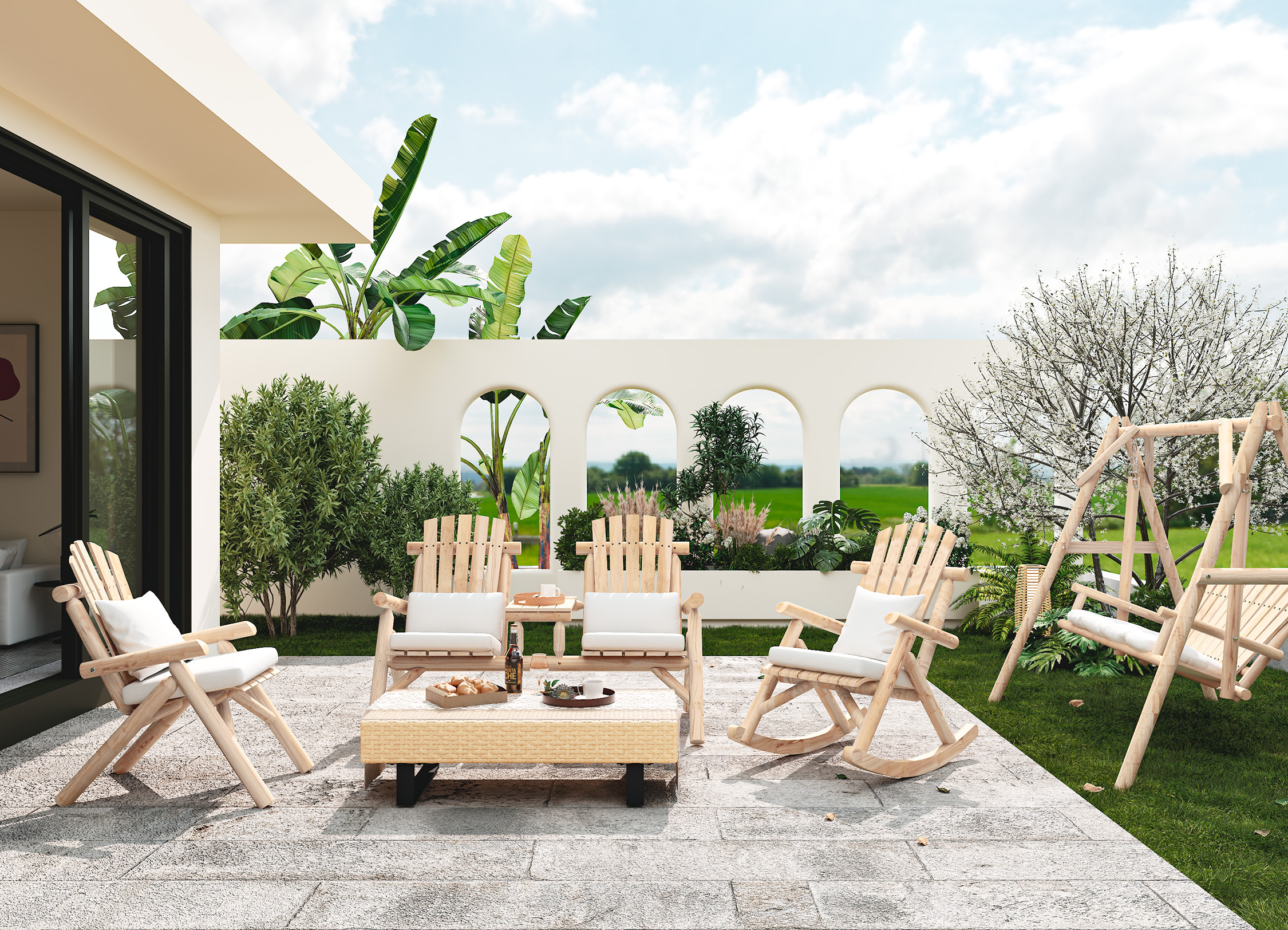 Détente en plein air