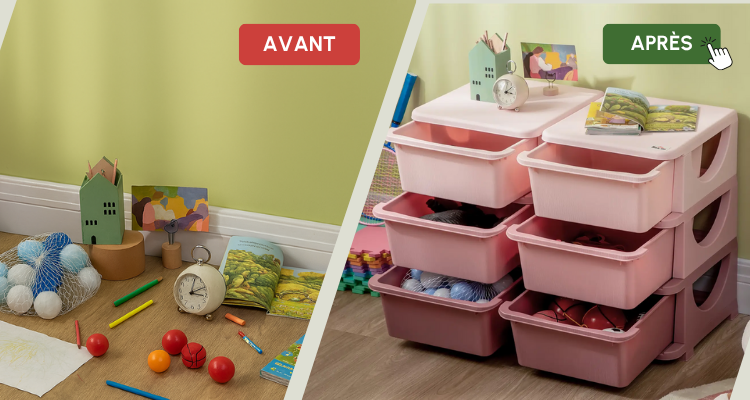 Tout à sa place, dès le plus jeune âge