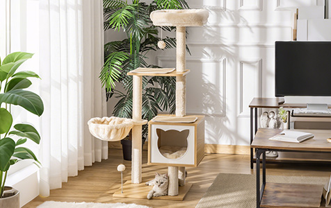 Arbre à chat — Escalader, jouer et se détendre