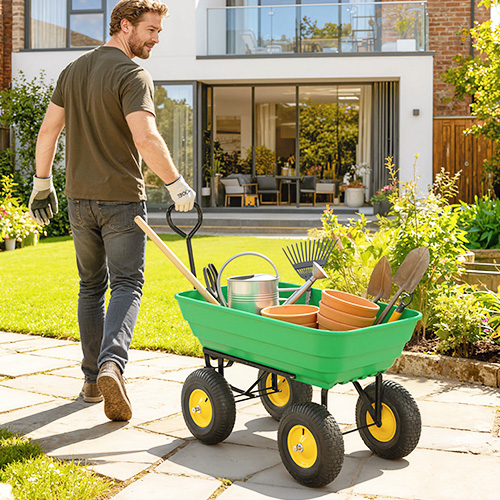 Son jardin, son terrain d’aventure