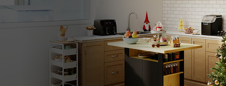 Une cuisine organisée pour des fêtes sans stress