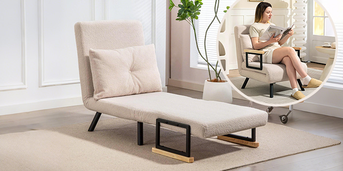 Un canapé-lit pour un invité