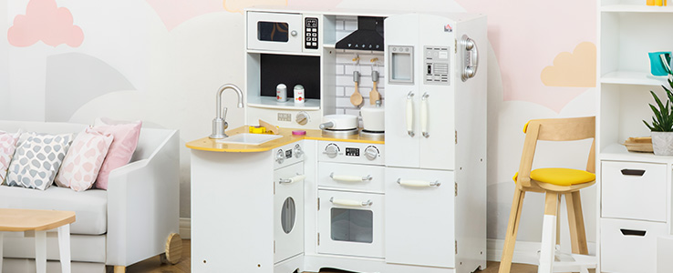 Une mini-cuisine pour jouer comme les grands