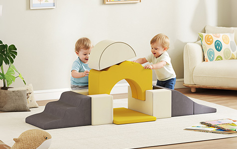 Des blocs doux pour construire en toute confiance