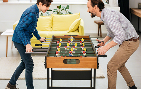 Un baby-foot compact, fun immédiat