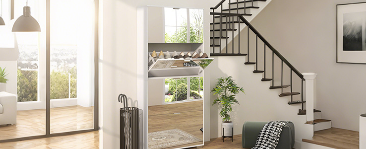 Une entrée organisée, sans effort